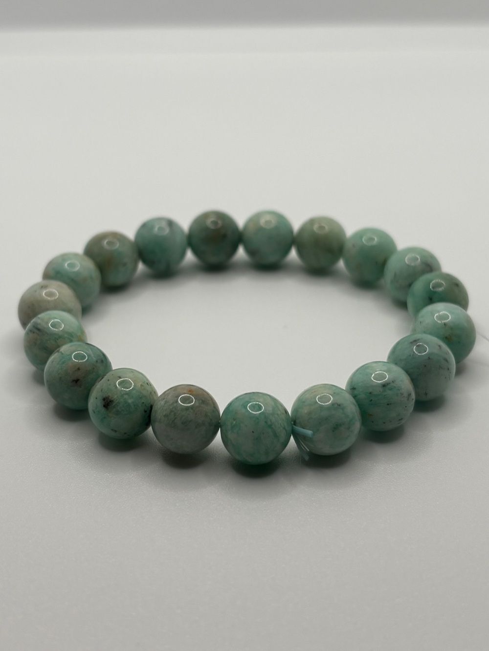 Green Amazonite Beaded Stretch Bracelet Jewelry stretch fits most new bead